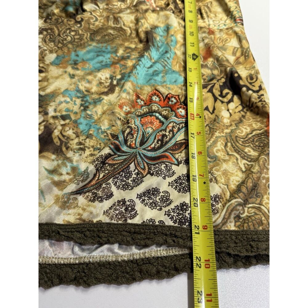 Vtg xhilaration Sz S Satin Floral Babydoll Cami Tank Lace Y2K Fairy Grunge - Picture 6 of 9
